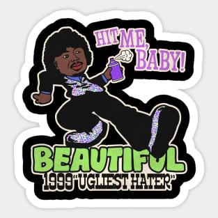 Beautiful Playa Haters' Ball Pimp Walk Sticker